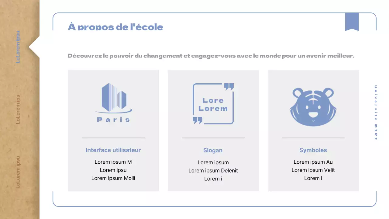 Un guide simple pour les nouveaux arrivants à l'université avec un concept de livre beige vintage