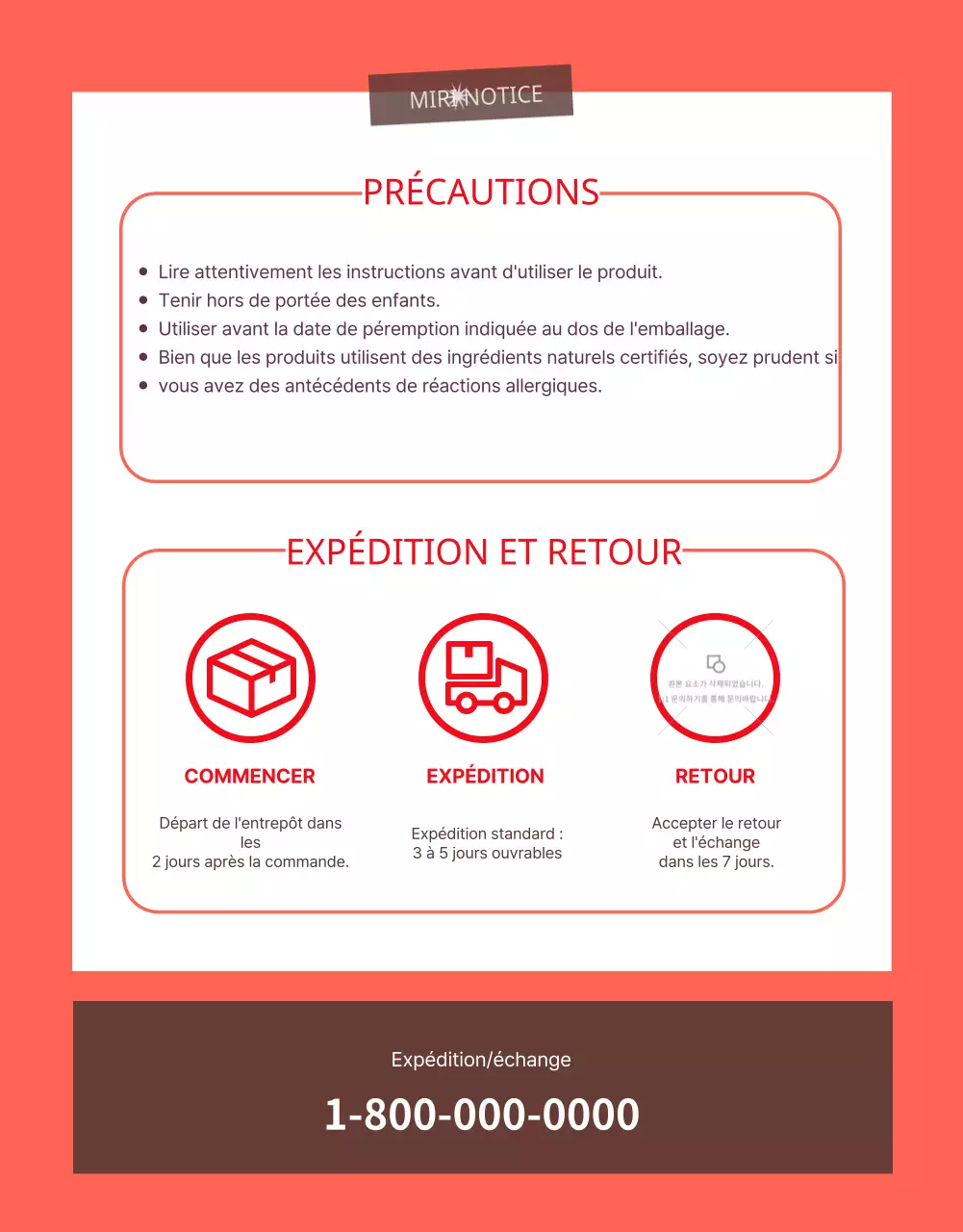 Promouvoir un rouge à lèvres propre dans les tons orange et beige