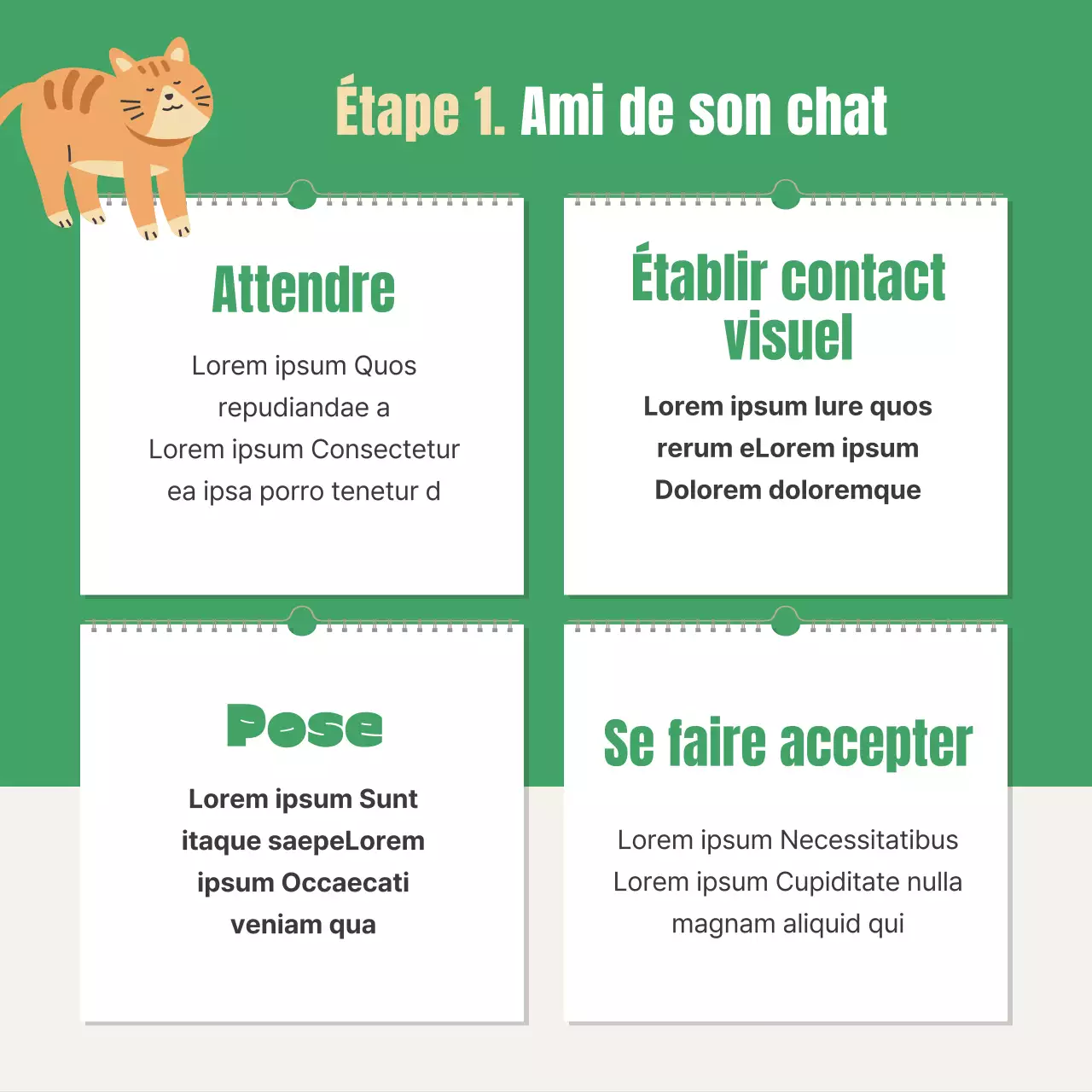 À propos de l'examen de certification des litières pour chat vertes et orange