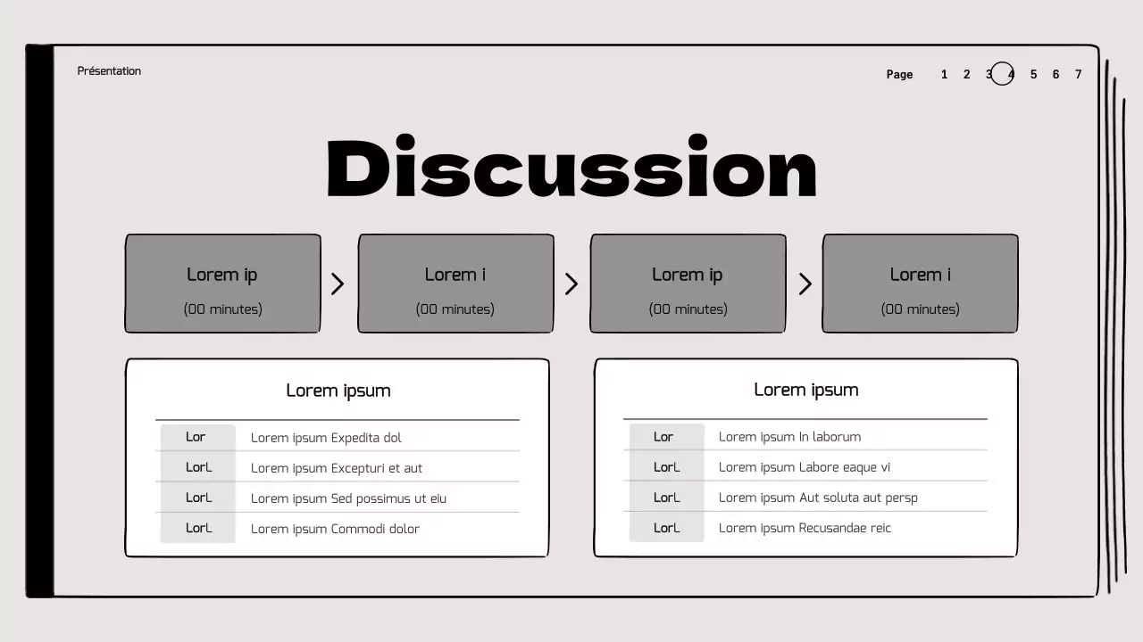 Discussion en classe sur le livre mettant en valeur les illustrations de dessin en beige et noir