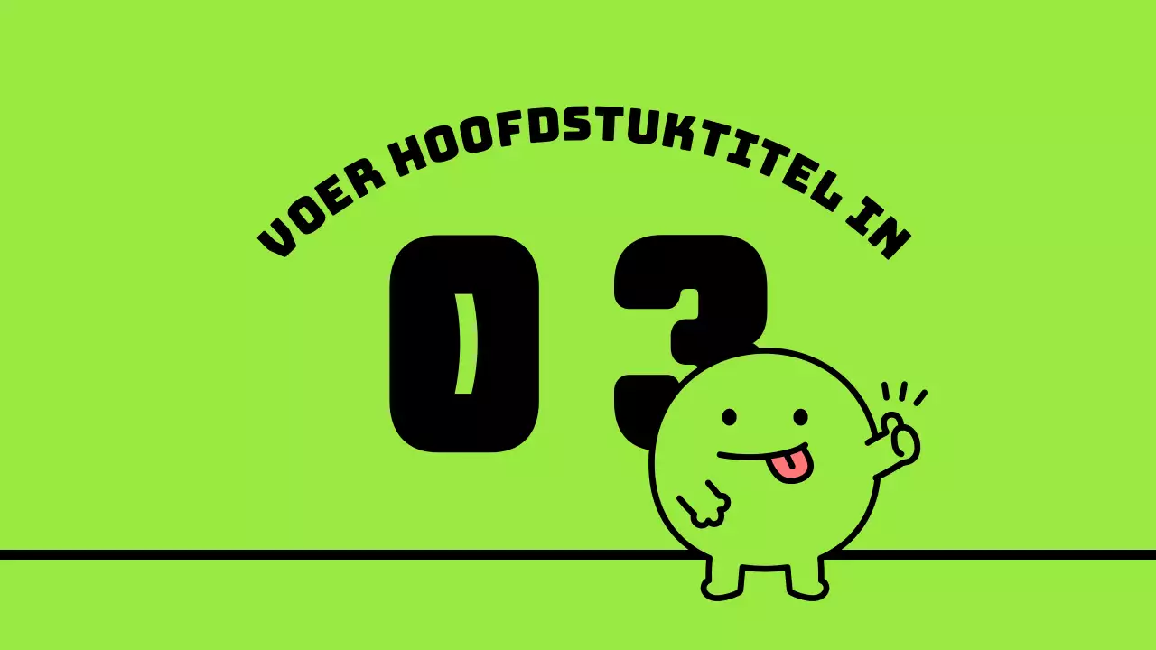 Schattige personages in chartreuse en een strakke lay-out