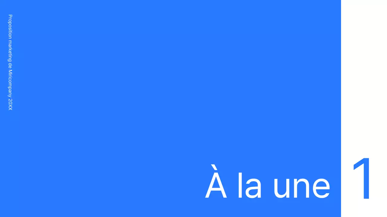 Kit de concept d'entreprise avec des lignes bleues, minimalistes et simples