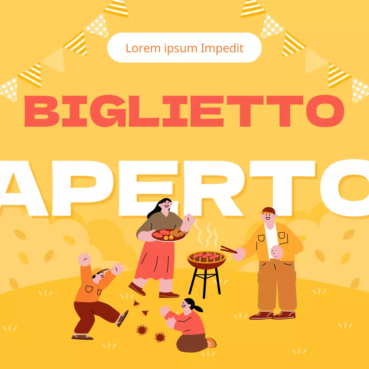 Promuovere un festival del campeggio kitsch in giallo