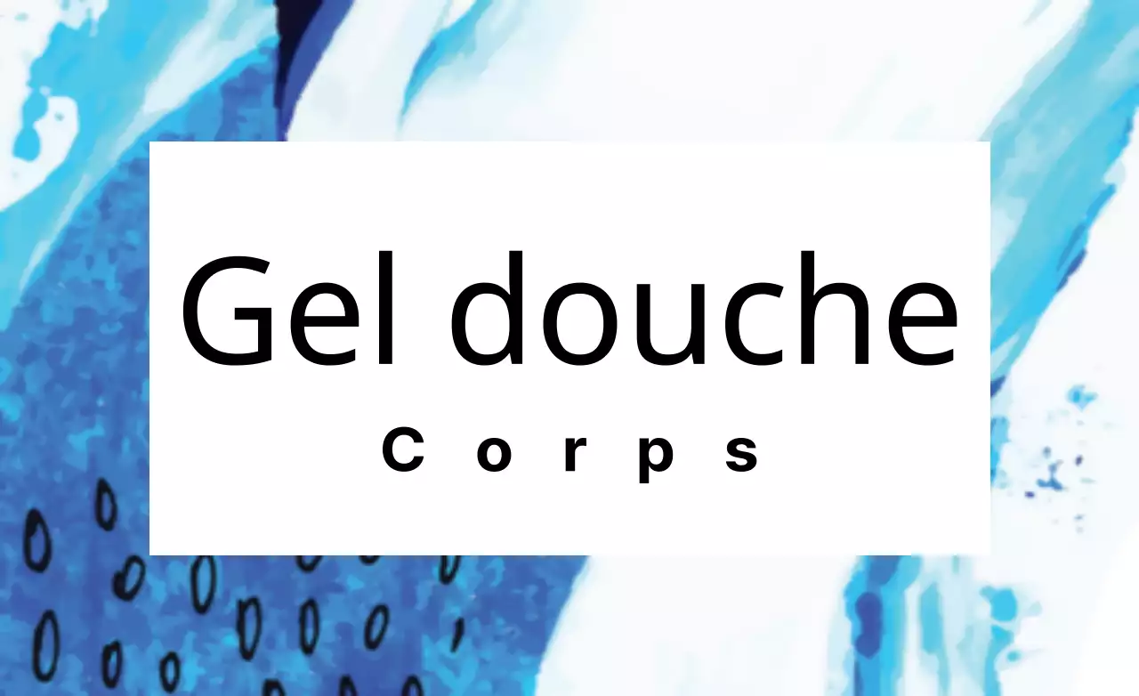 Gel douche