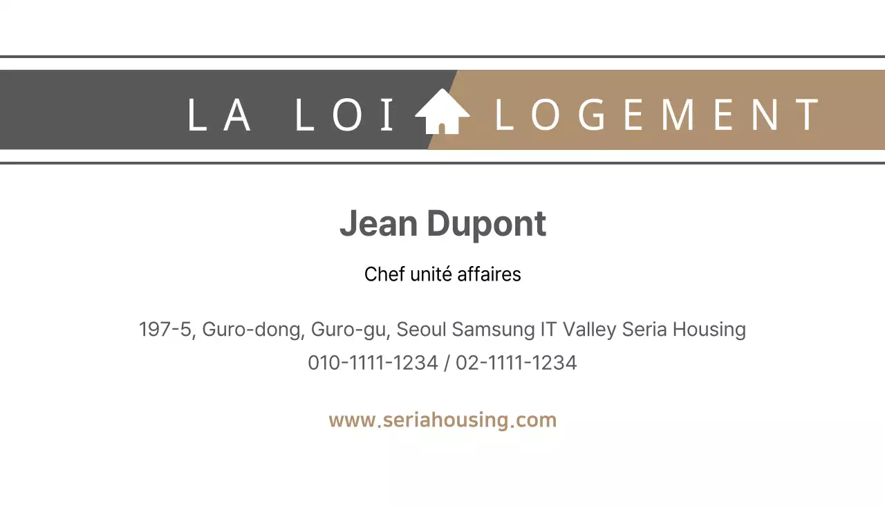 Logement Ceria