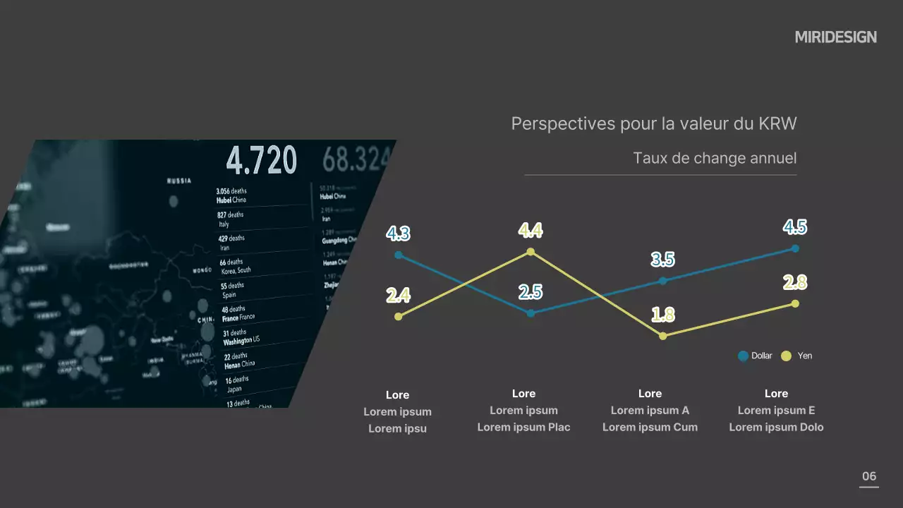 Modèle de conception d'un cercle gris