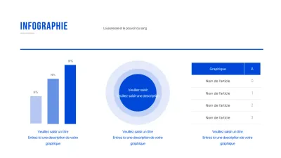 Graphique conceptuel simple en bleu