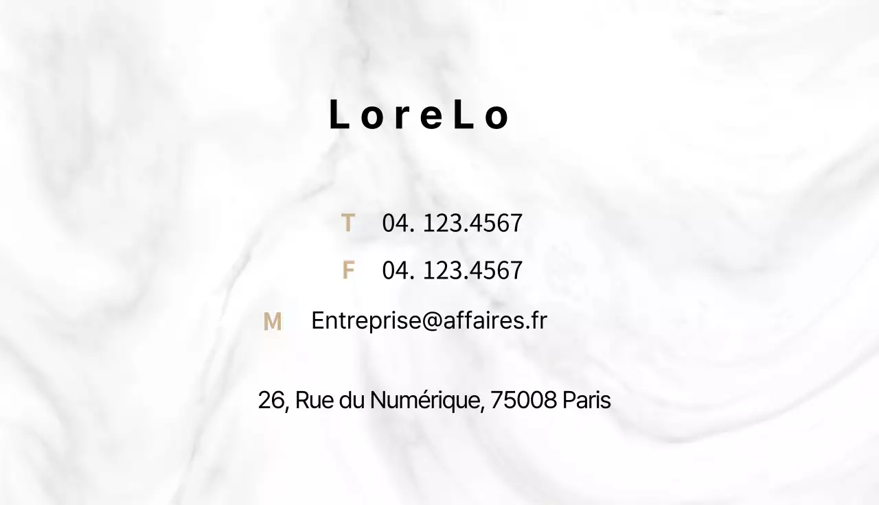 41595_Cartes de visite à l'effigie de la marque