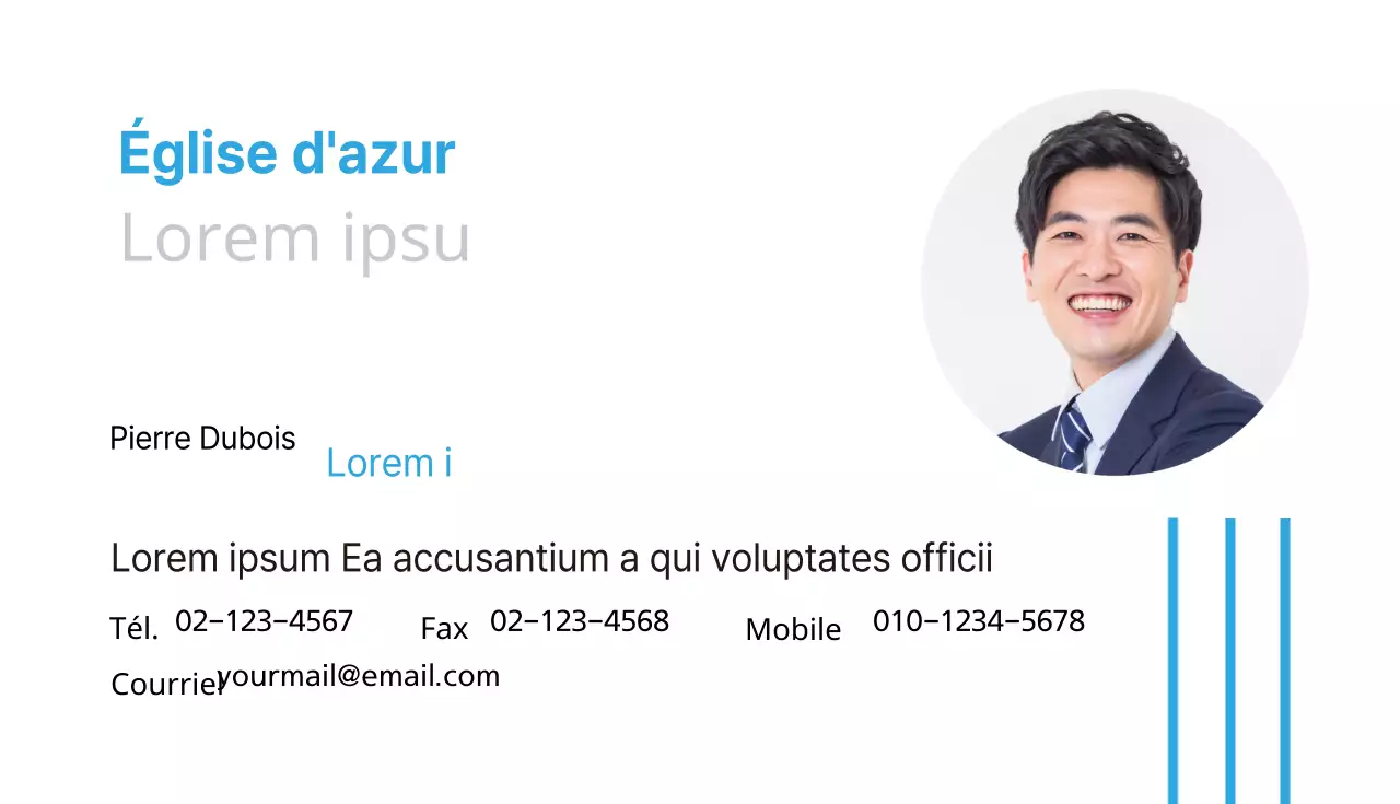 Carte de visite BizHouse Business