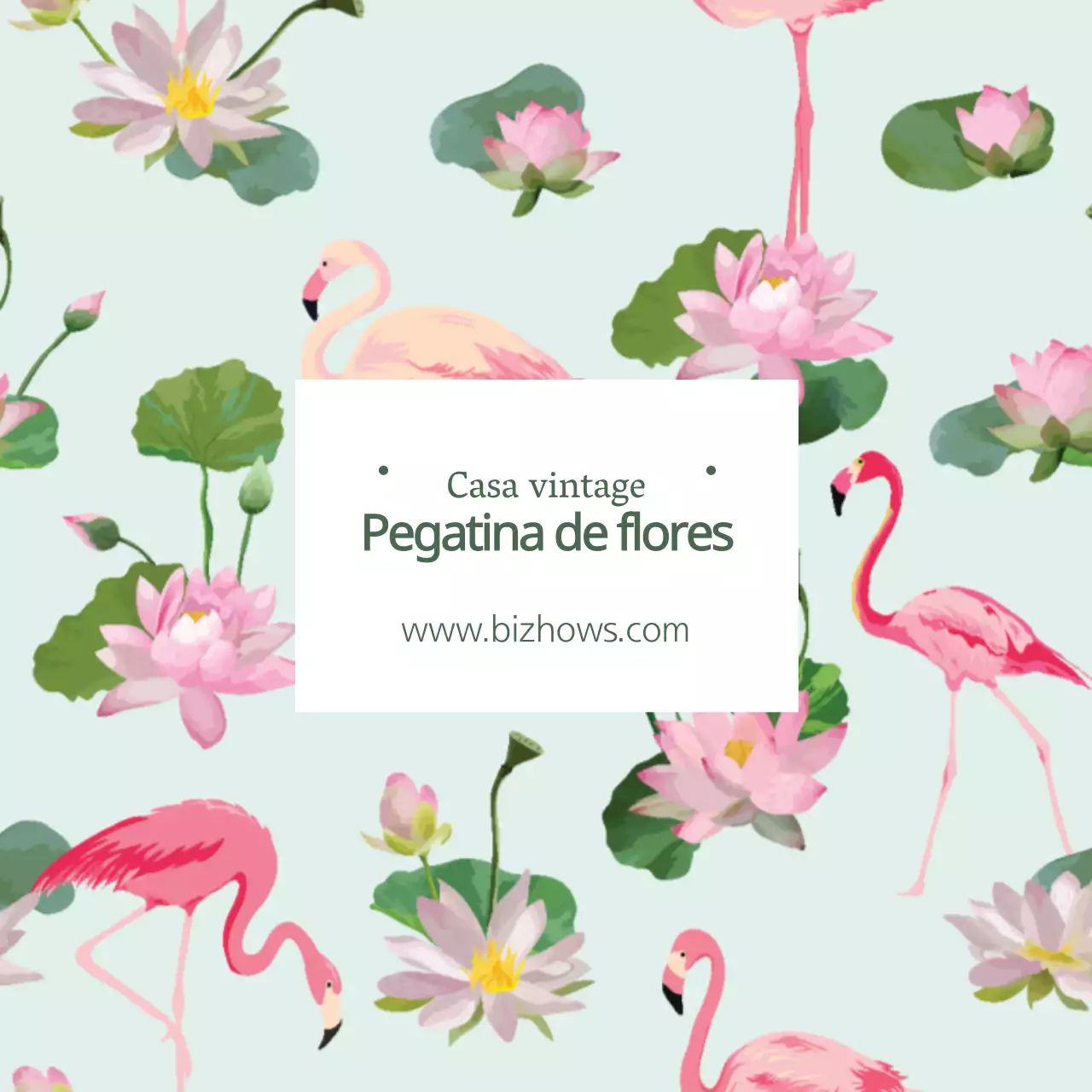 PEGATINA DE FLORES