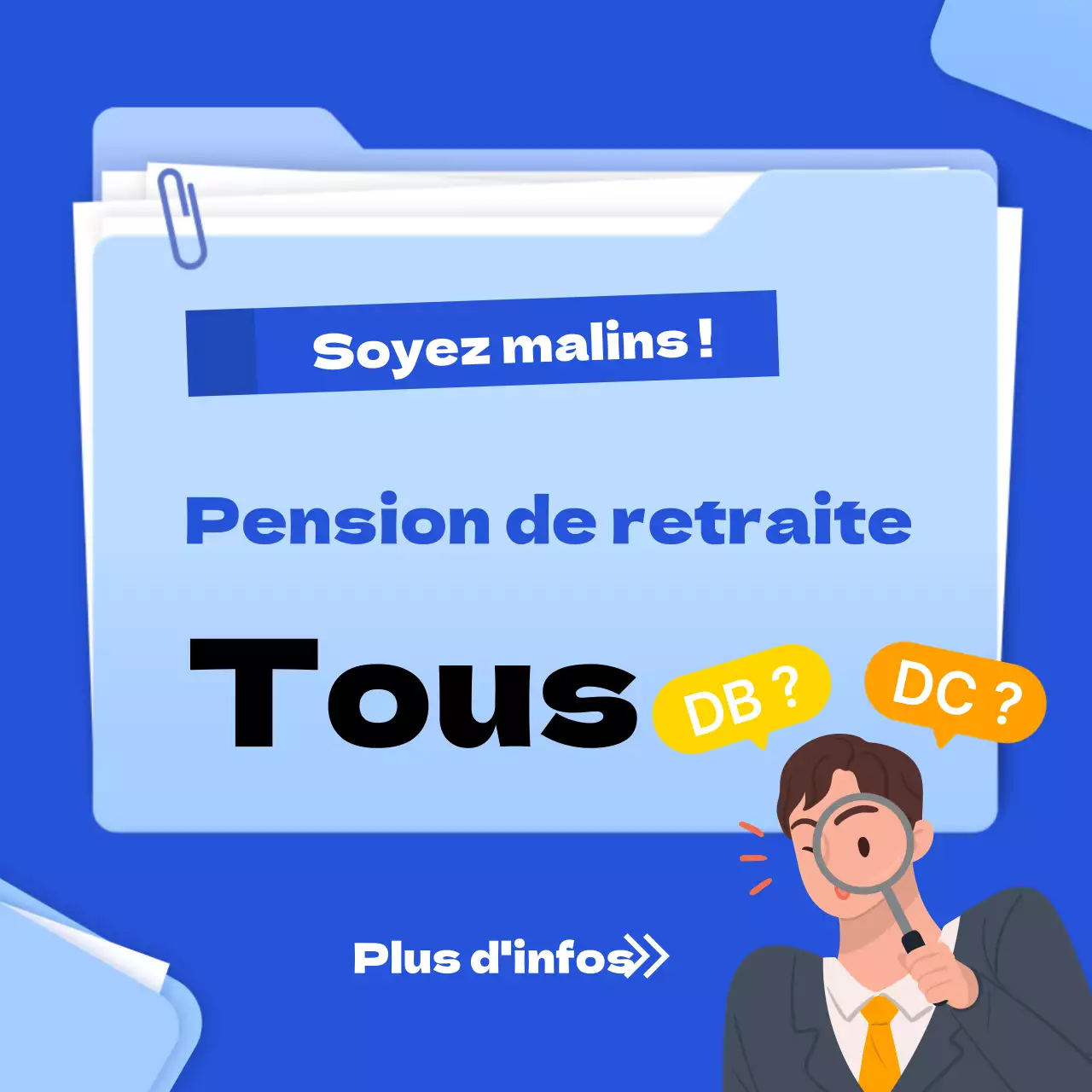 Carte de financement des pensions de retraite - Nouvelles sur le thème des dossiers bleus
