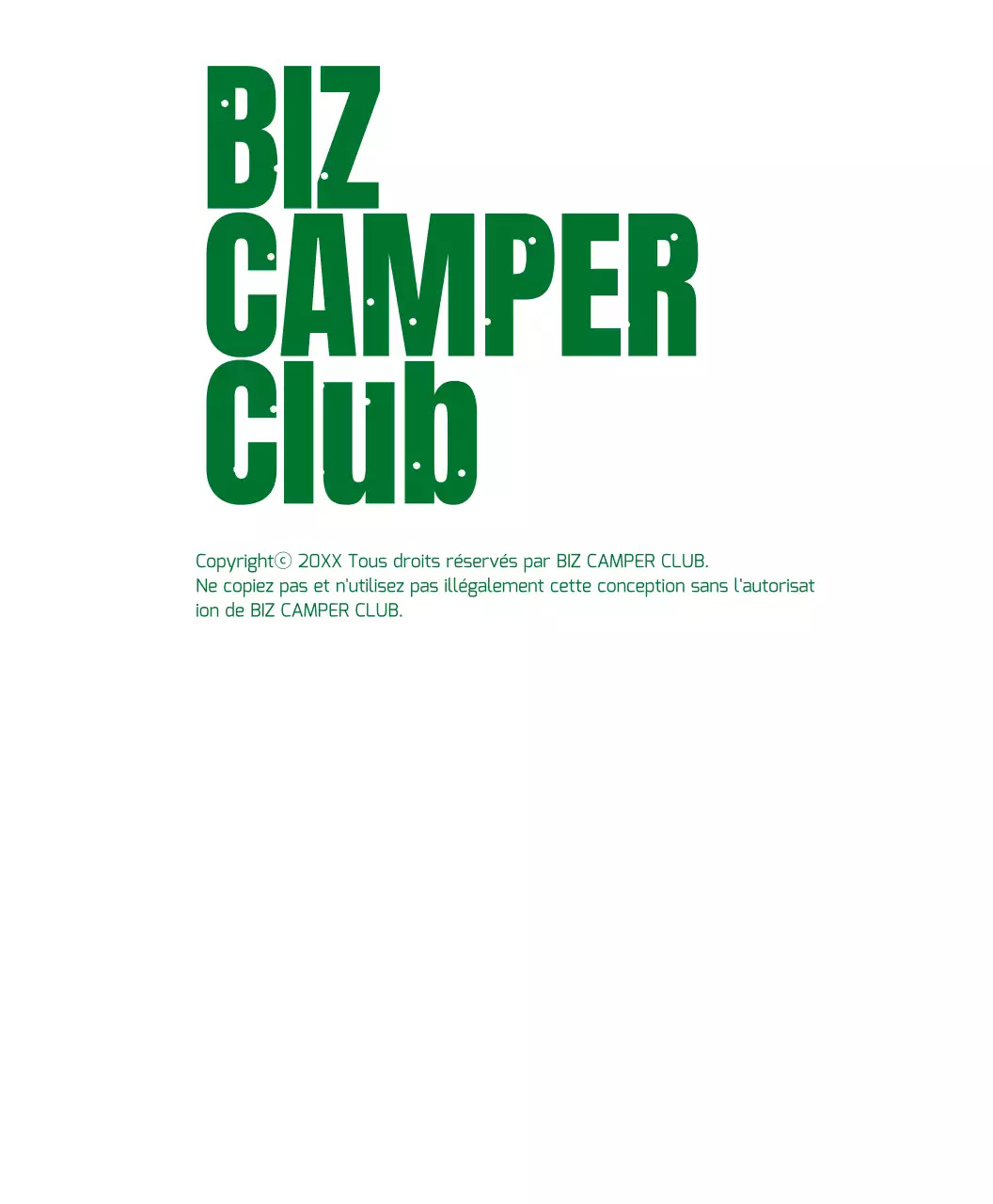 T-shirt de groupe de club de camping avec personnage d'écureuil de camping