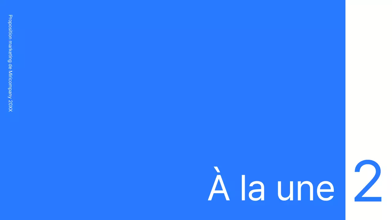 Kit de concept d'entreprise avec des lignes bleues, minimalistes et simples