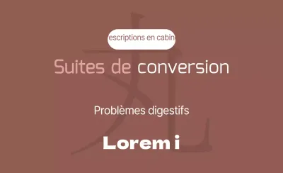 Conversion des suites