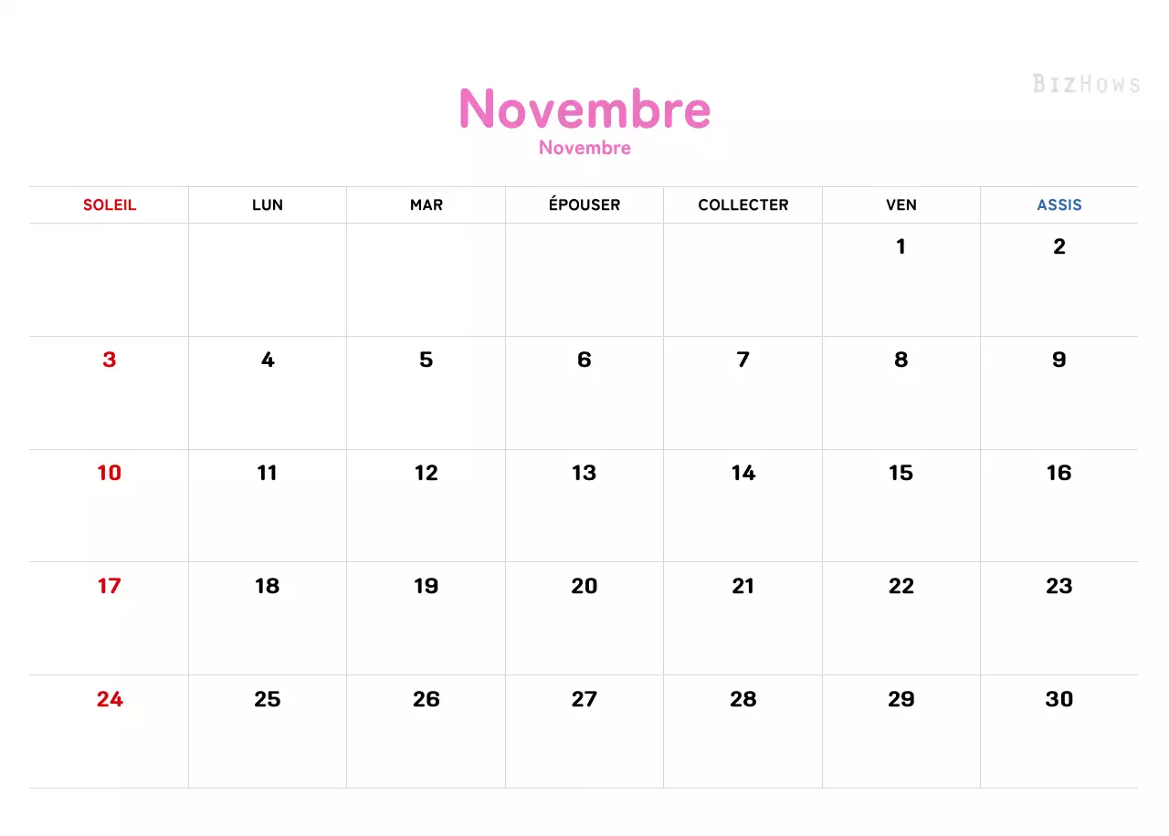 Un calendrier du Nouvel An chaleureux et illustré