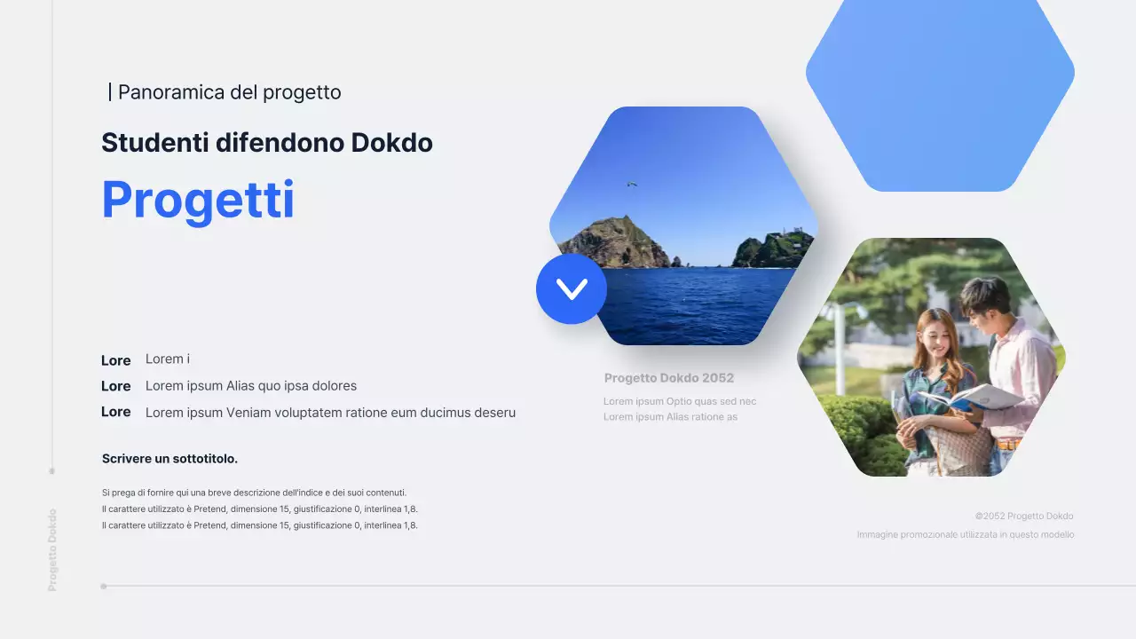 Presentazione del progetto di difesa blu e grigia di Dokdo