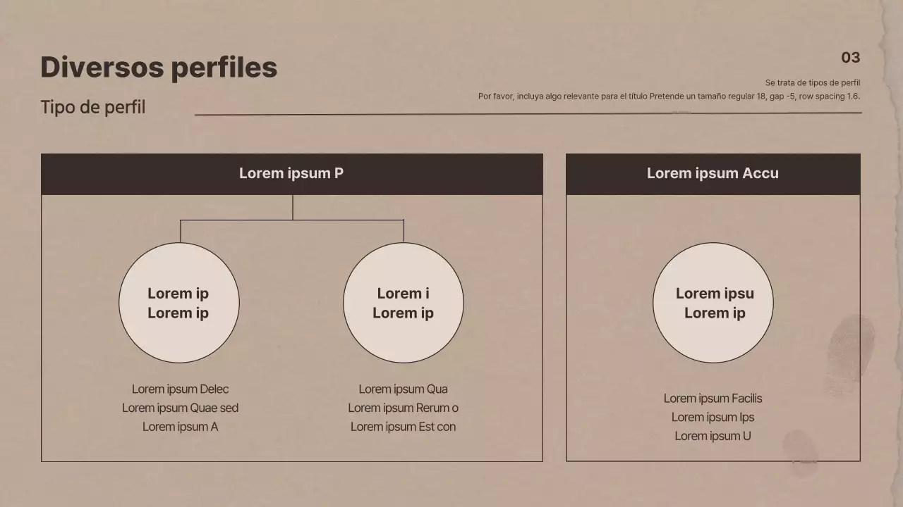 Presentaciones de investigación sobre psicología criminal en papel de estraza