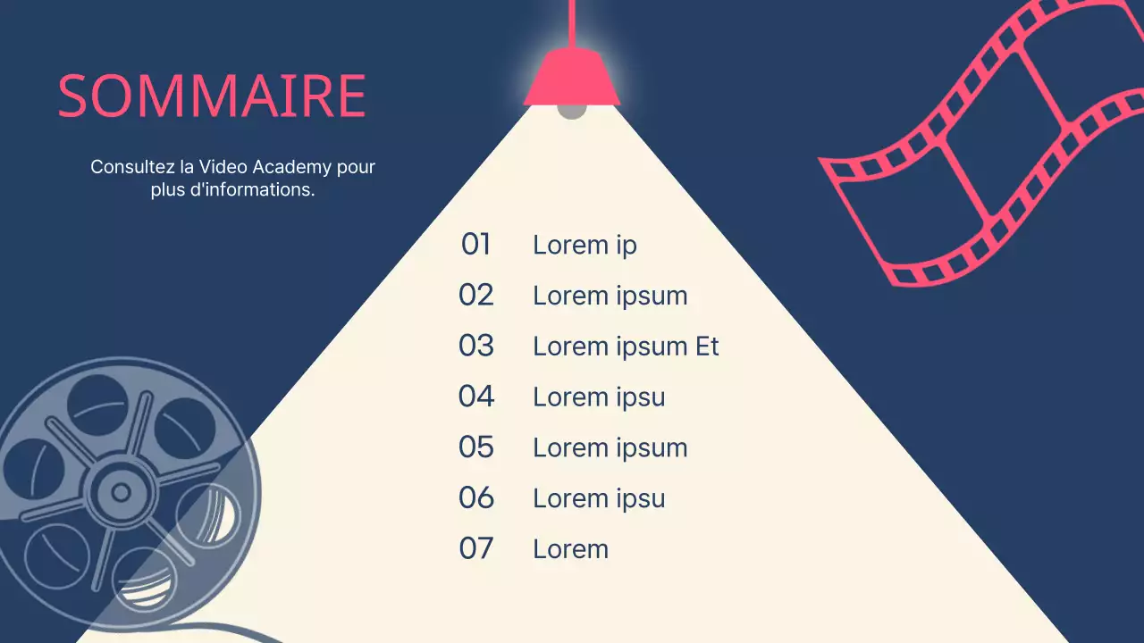 Atelier Cinemaconcept dans les tons marine et rose