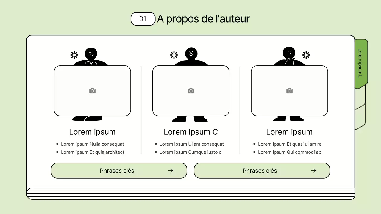 Un concept de livre épuré en violet et noir Booktalk