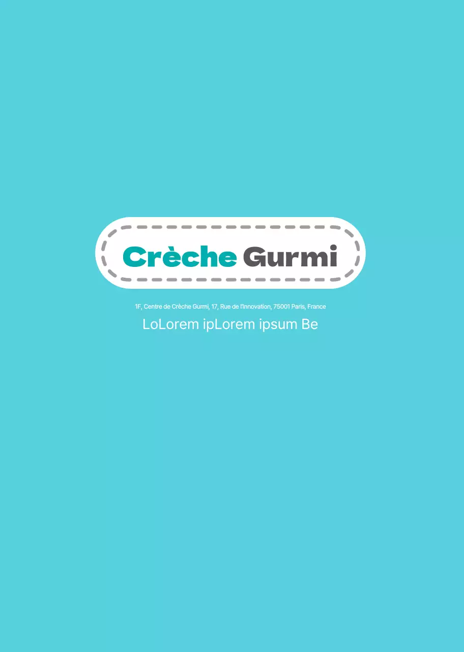 Joli livret de puériculture à reliure à ressort menthe et multicolore