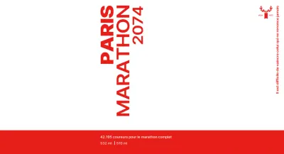 Concevoir un marathon avec une palette de couleurs rouges