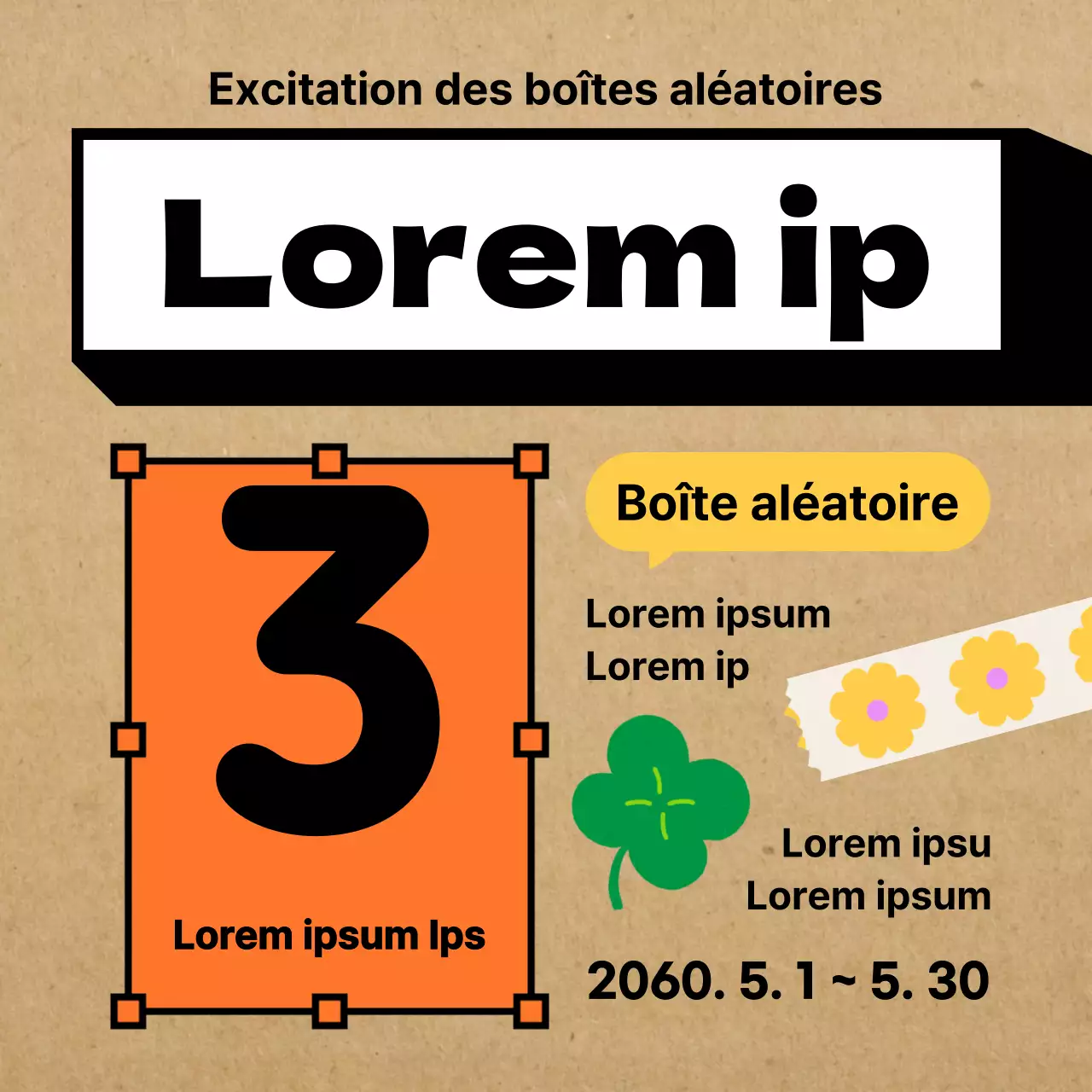 Événement dans un magasin d'artisanat et de papeterie colorée