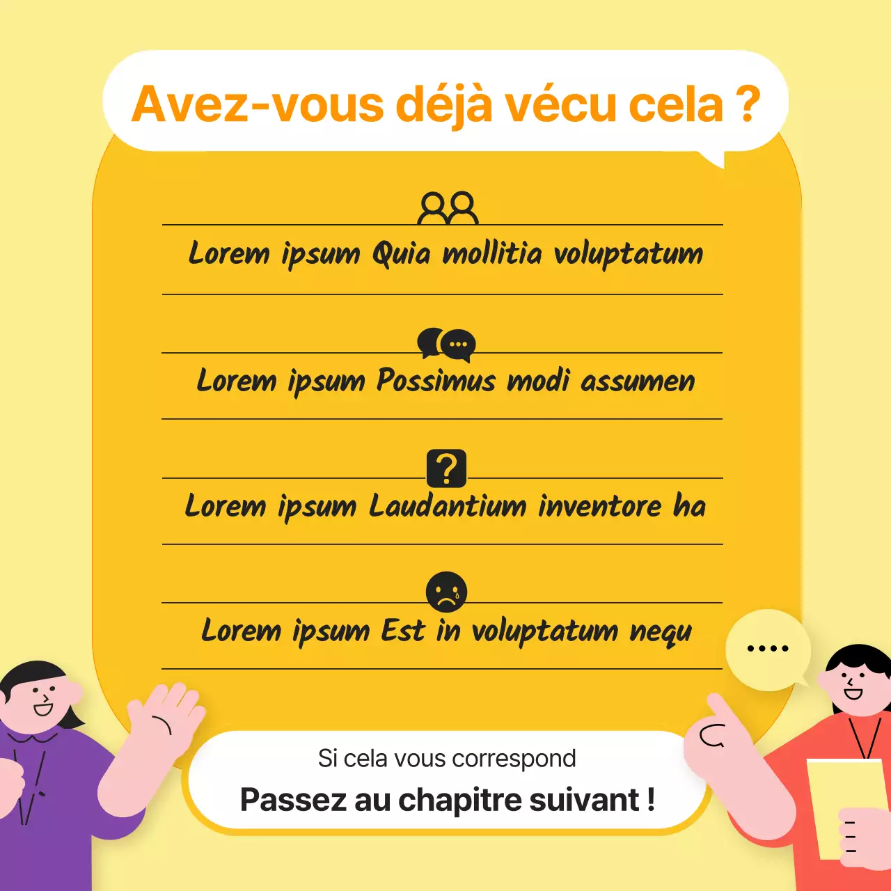 Promotion d'un livre avec des illustrations relaxantes à la lavande (CardNews)