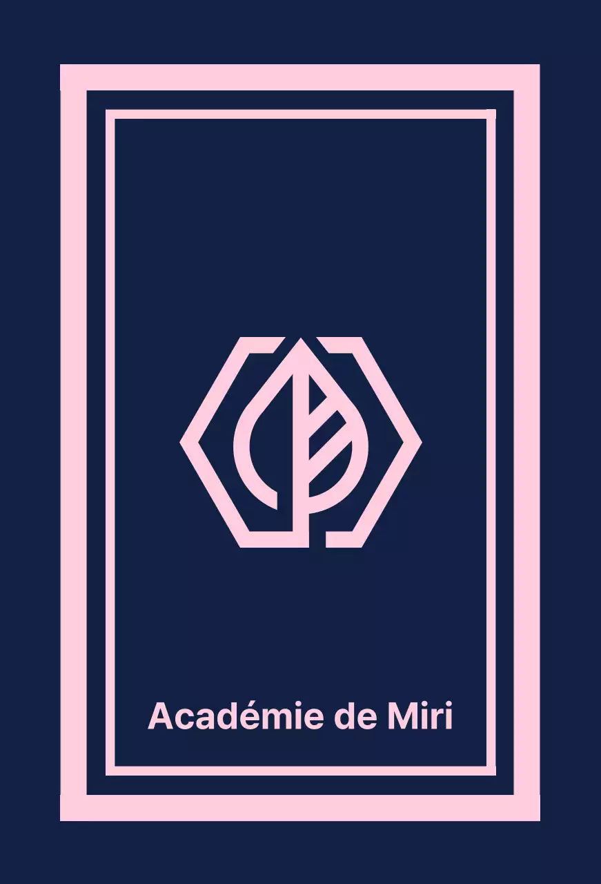 Gakuen Academy Valkyrie sur un fond bleu marine avec une ligne de démarcation rose