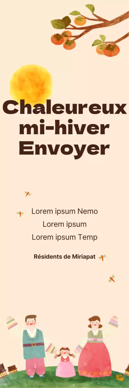 Jeon Da Young Chuseok_Vertical Banner