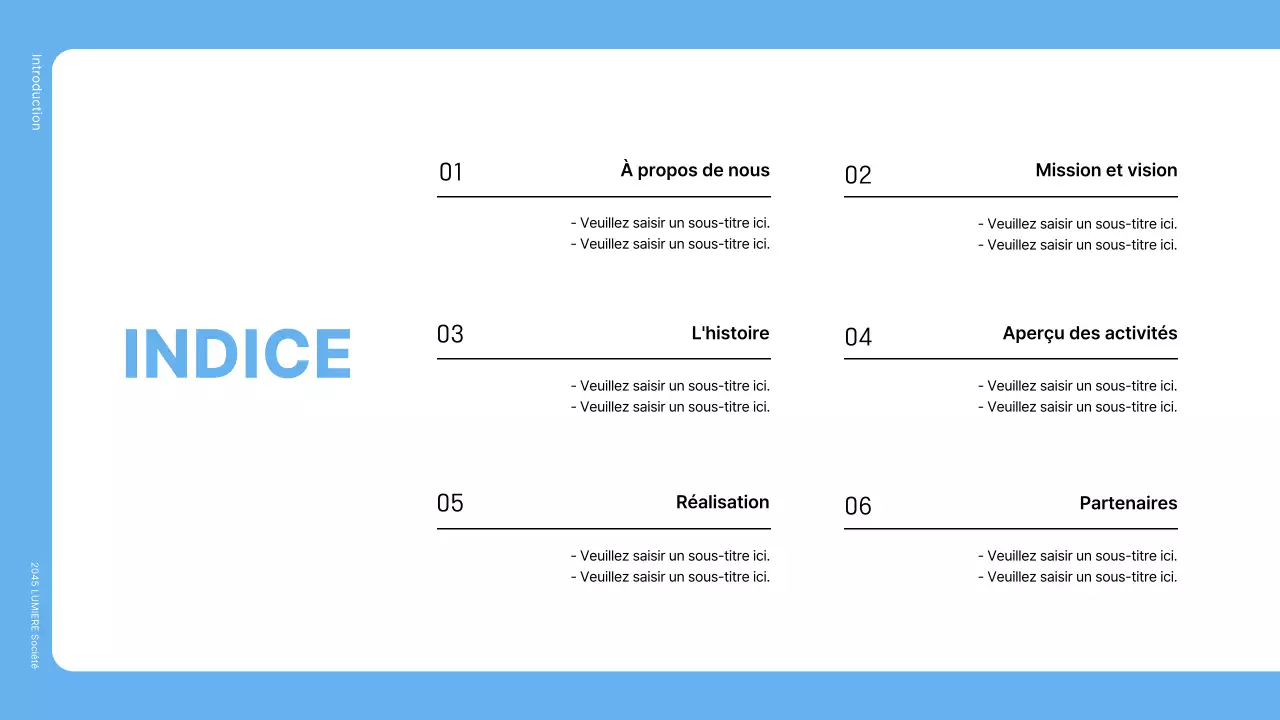 Une lettre de motivation simple pour une entreprise bleue