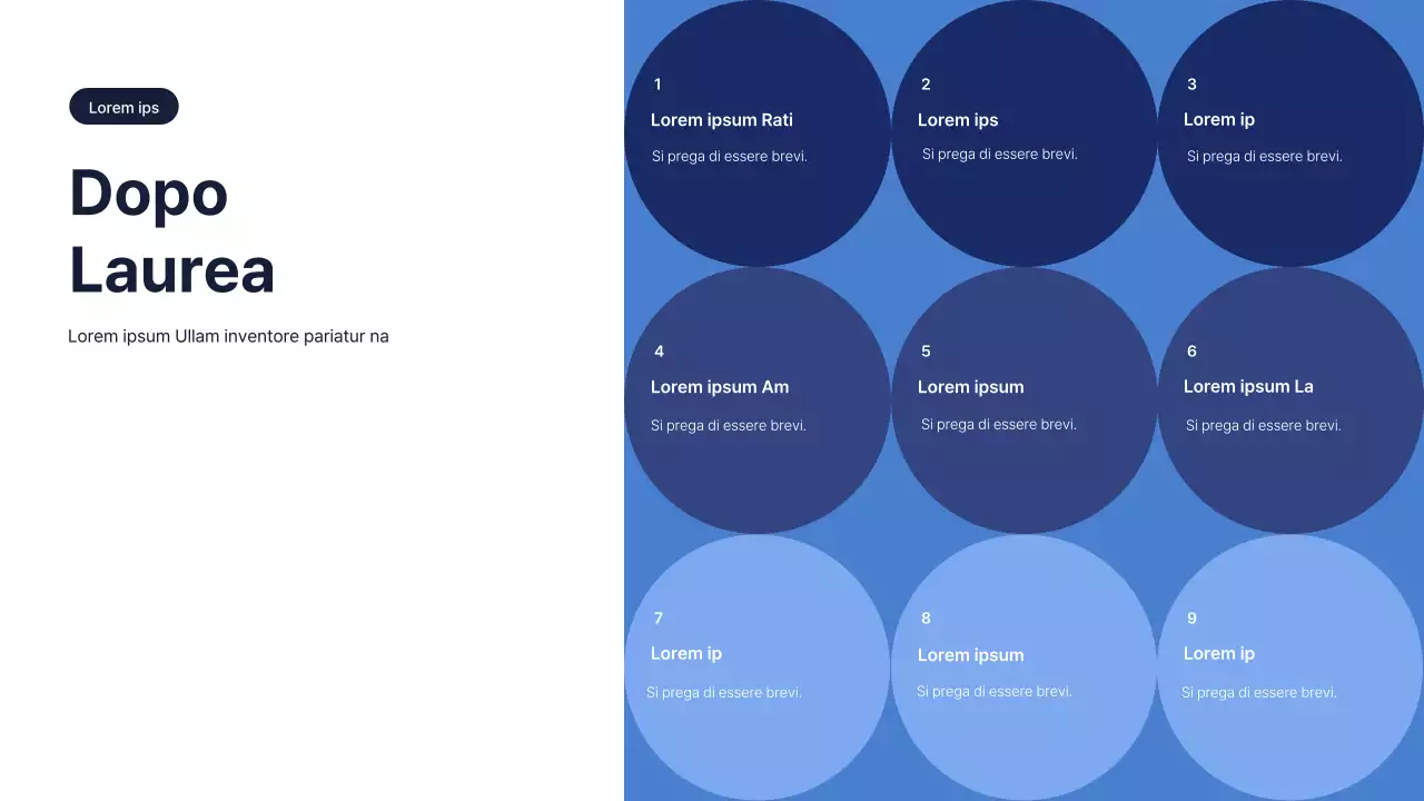 Una semplice lettera di presentazione per il dipartimento di mentoring in blu e azzurro