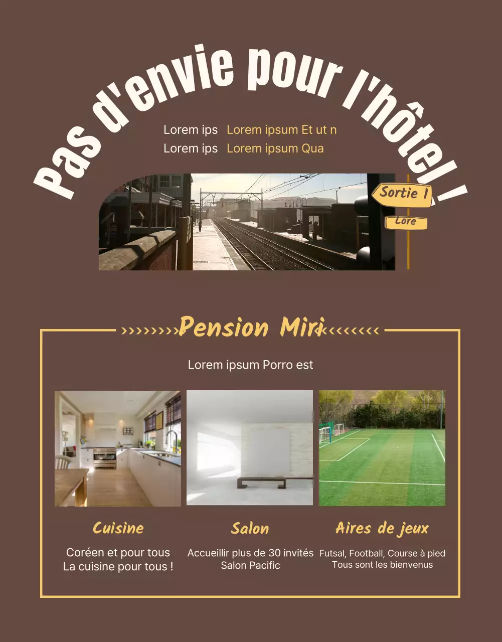 Les promotions et applications MT d'automne dans une ambiance brune et joyeuse