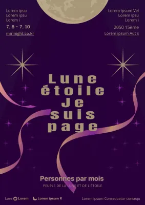 Guide du marché nocturne mensuel pourpre et or de Nanjing