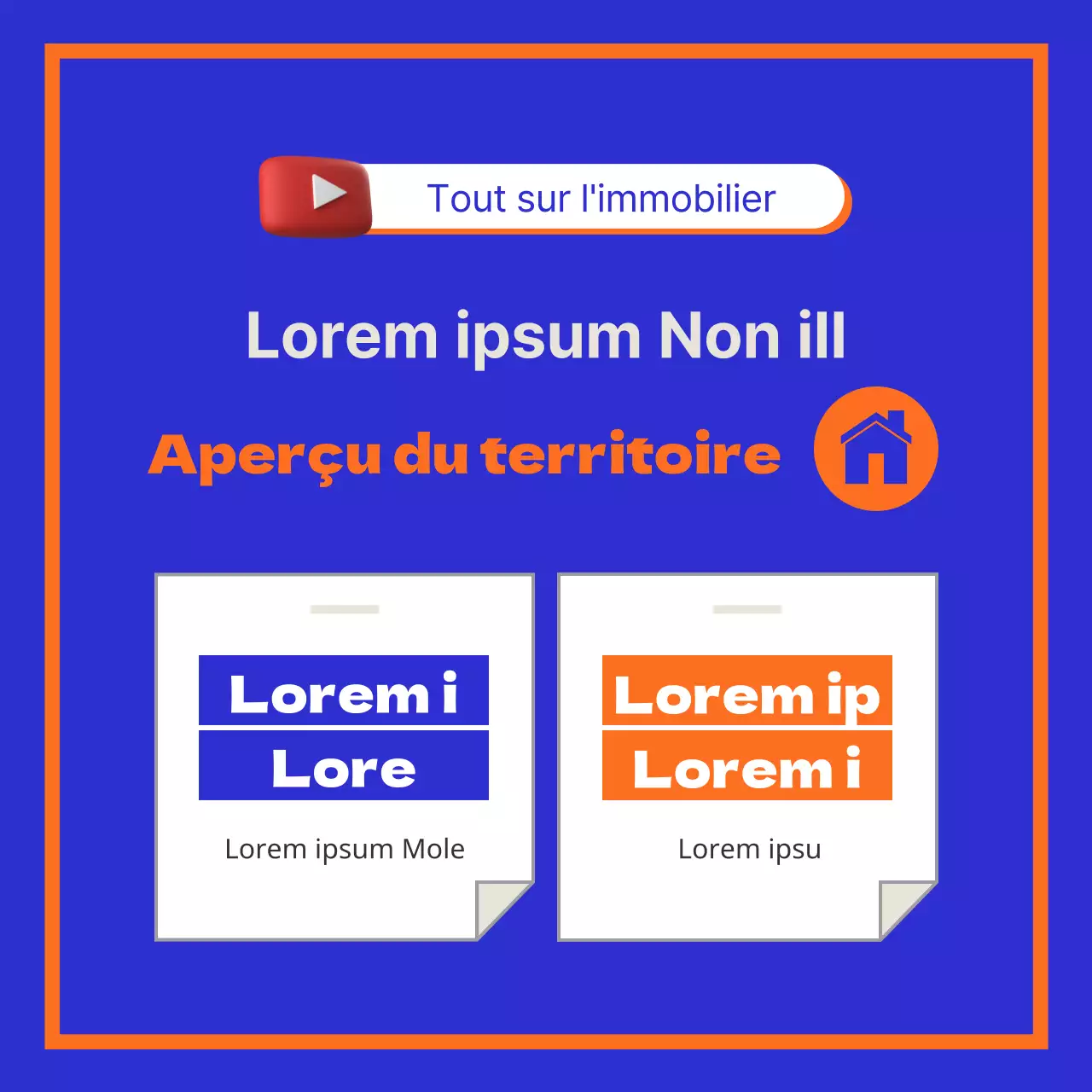 Nouvelles de la carte sur l'indemnité de réparation à long terme pour les déménagements de l'automne bleu-orange