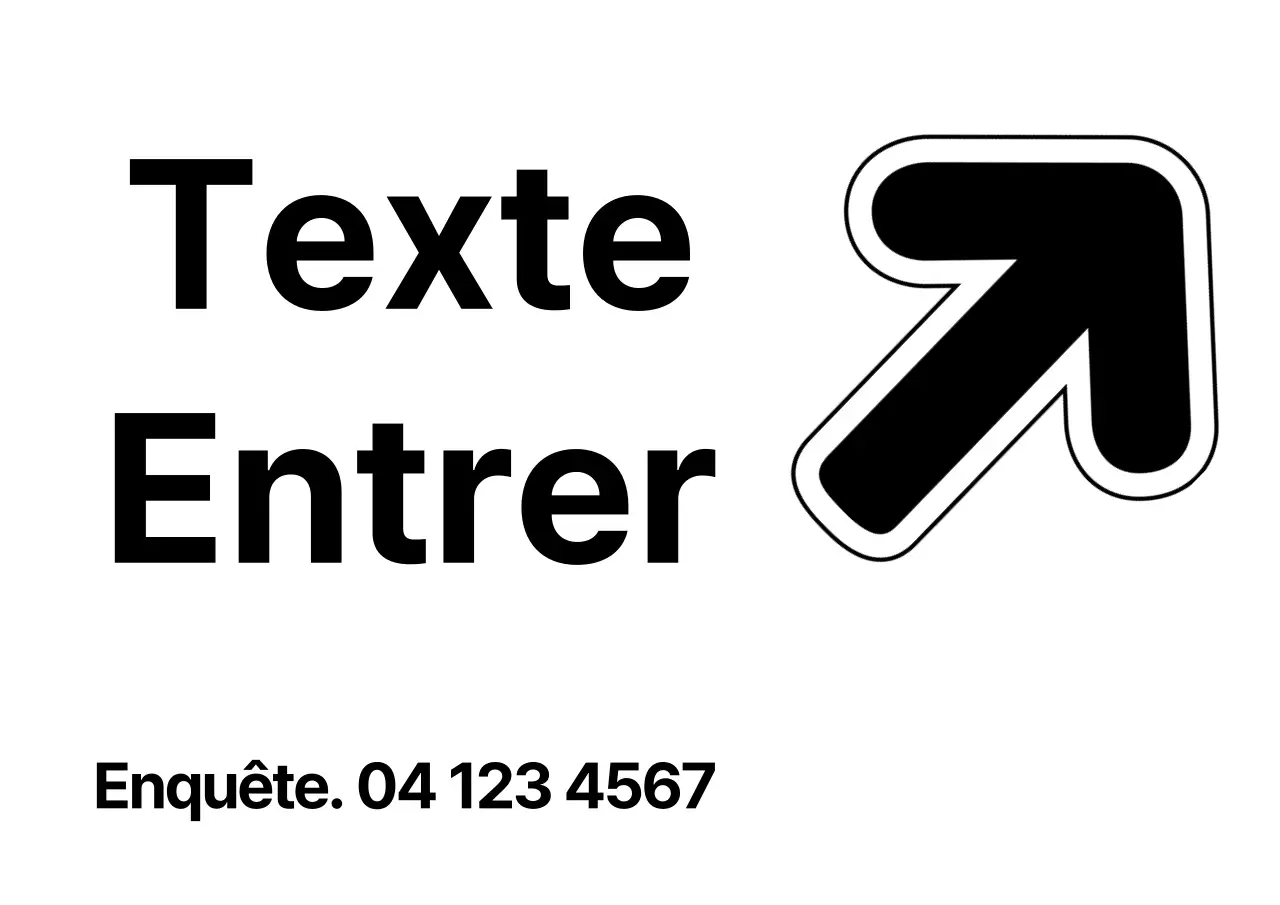 Papier à lettres noir simple