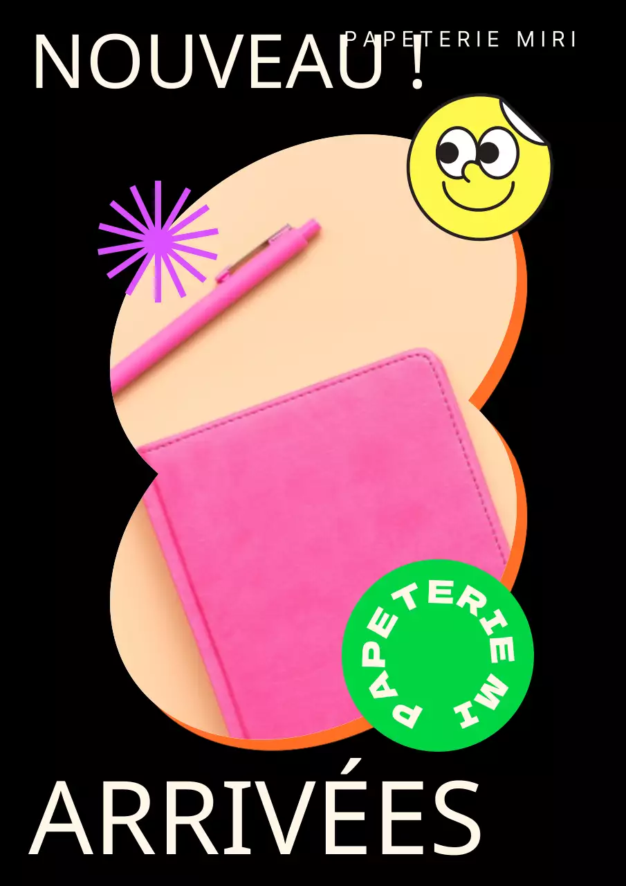 Affiche photo autocollante vivante