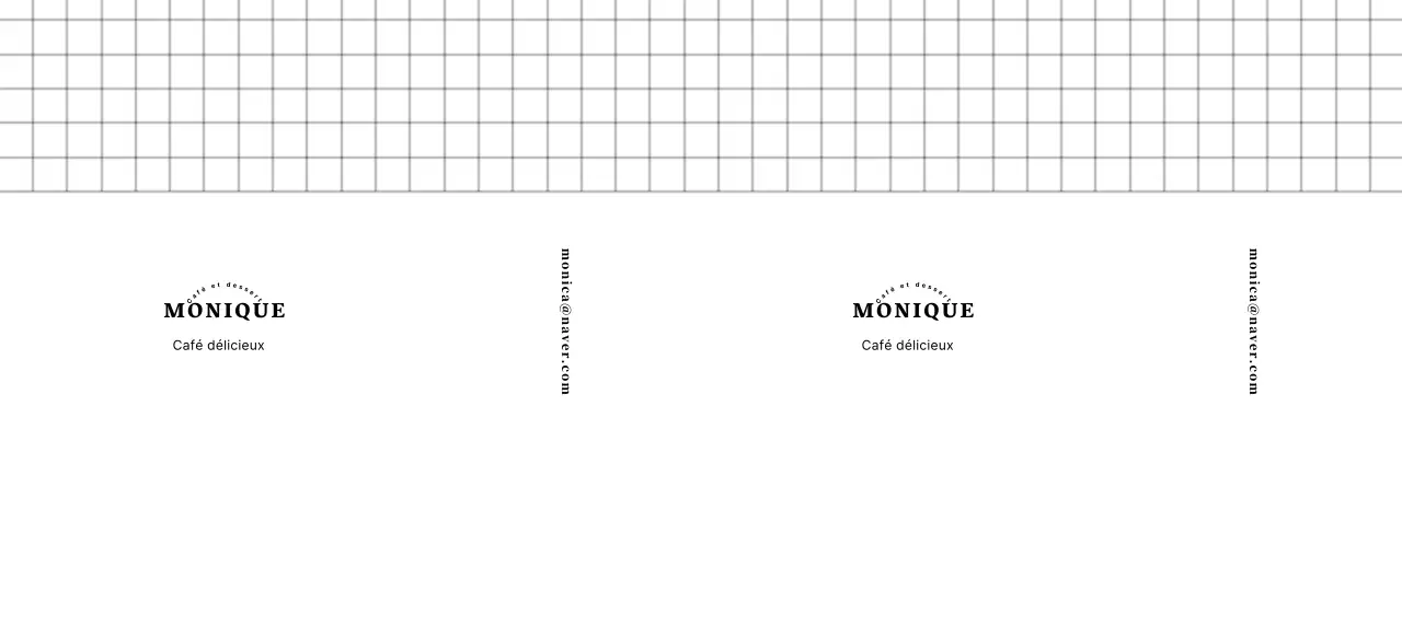 Logo émotionnel et propre d'un café dessert