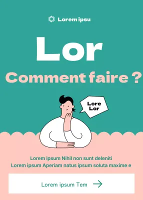 Illustré en rose et vert Orientation professionnelle universitaire