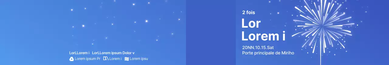 Arrière-plans dégradés et motifs d'étoiles pour les feux d'artifice