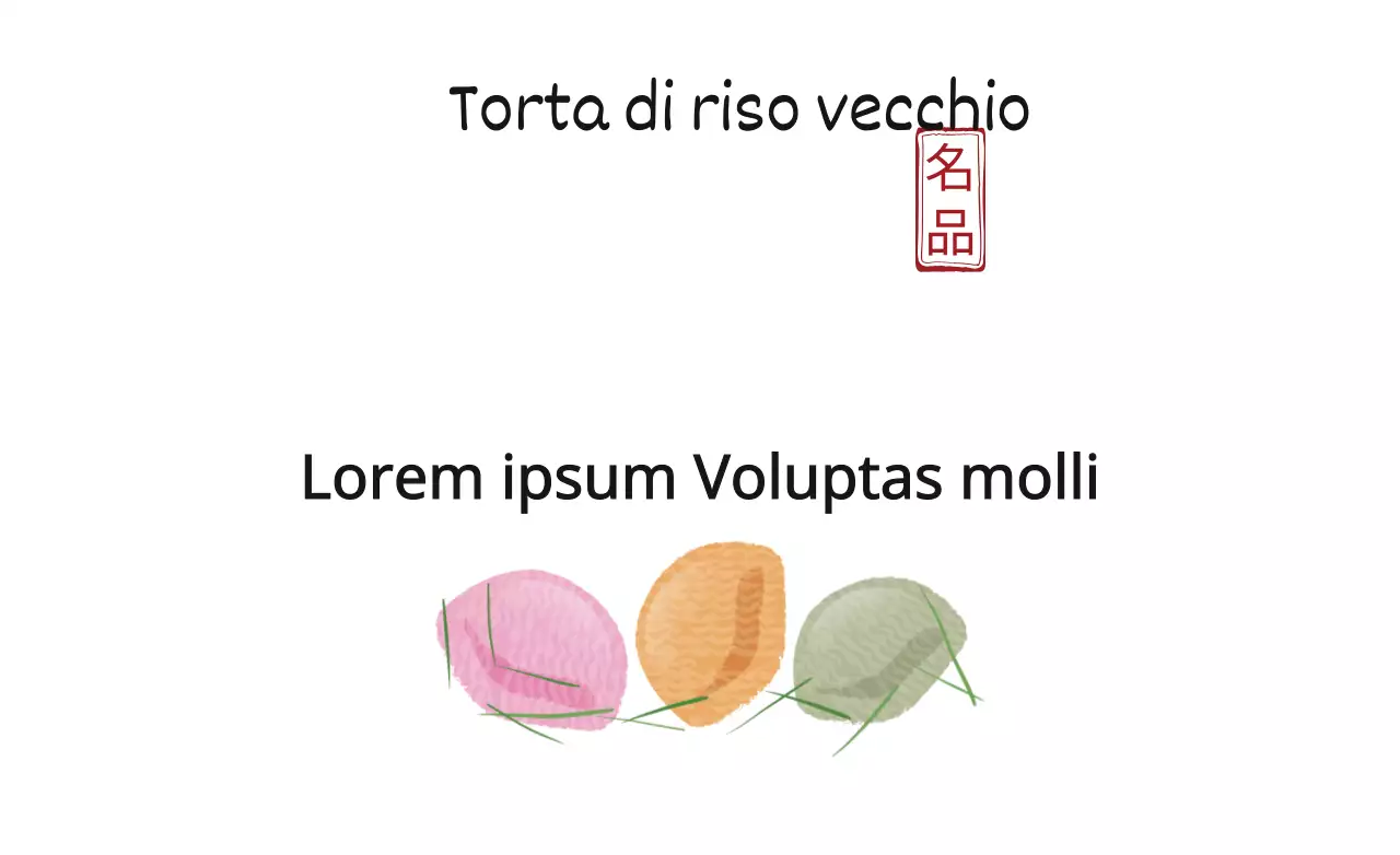 Torta di riso vecchio