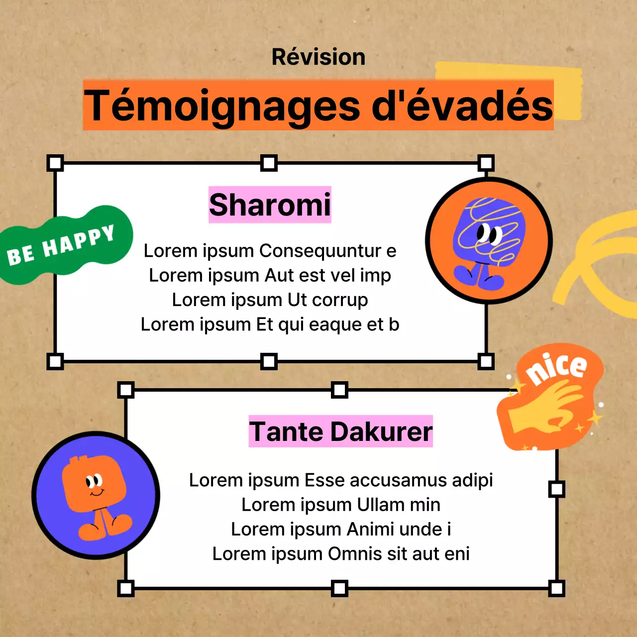 Événement dans un magasin d'artisanat et de papeterie colorée