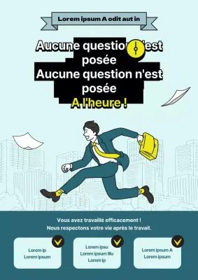 Affiche web pour la promotion de la campagne interne Greentone