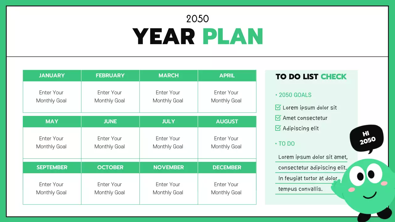 Business GoodNotes with mint-colored black lines