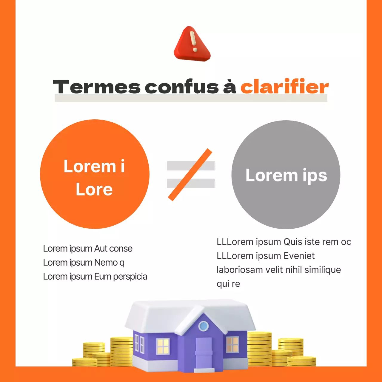 Nouvelles de la carte sur l'indemnité de réparation à long terme pour les déménagements de l'automne bleu-orange