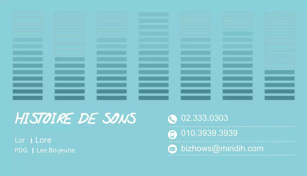 Histoires sonores