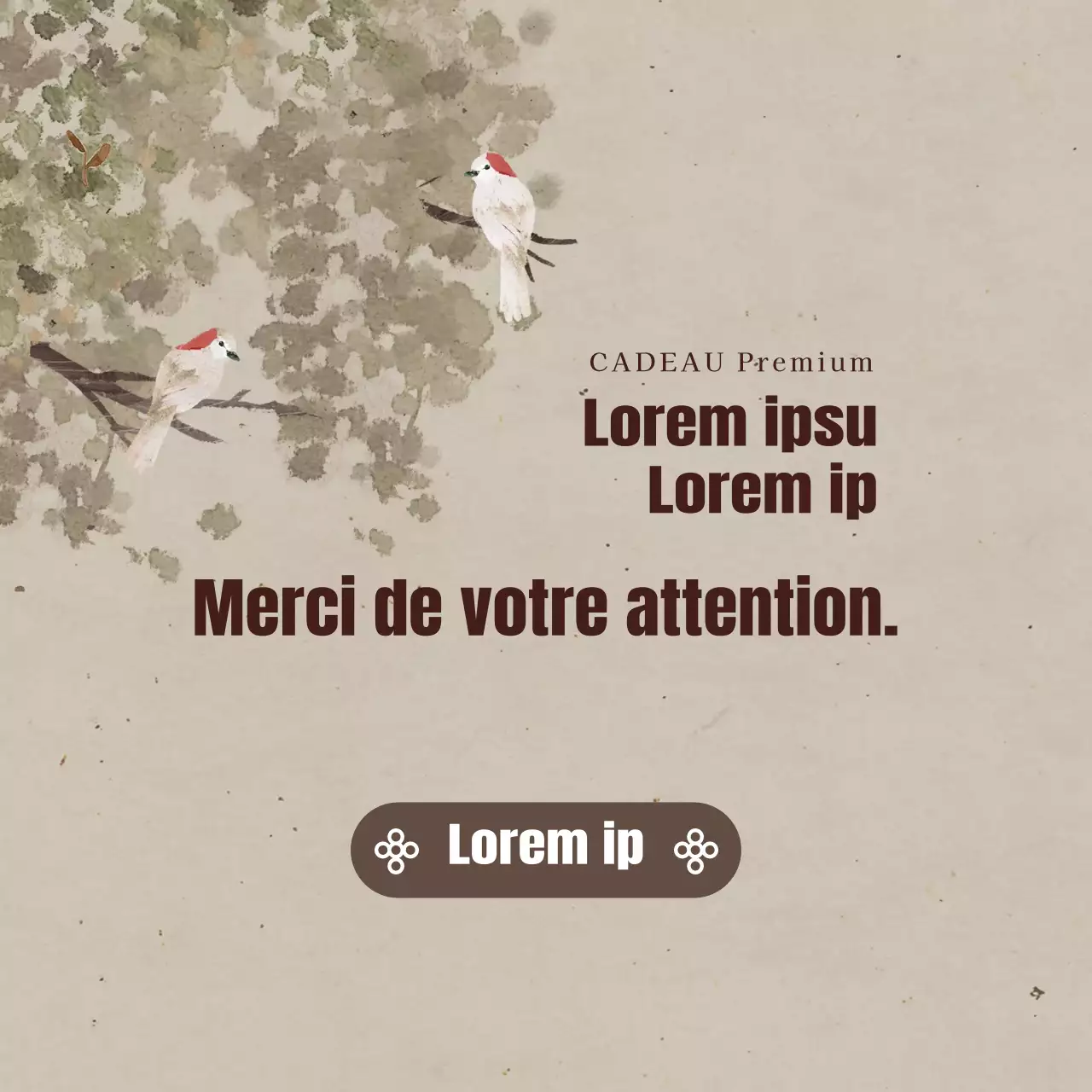 Fond d'illustration taupe Chuseok thanksgiving