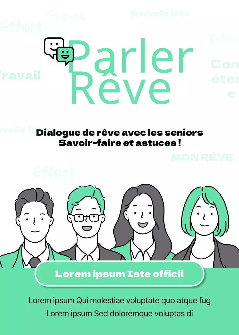 Promouvoir votre programme de mentorat aux couleurs de la menthe