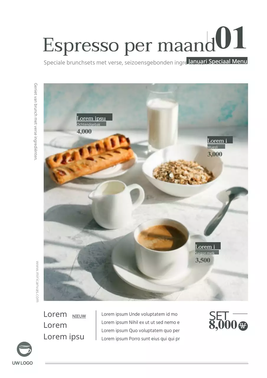 Maandelijkse Espresso