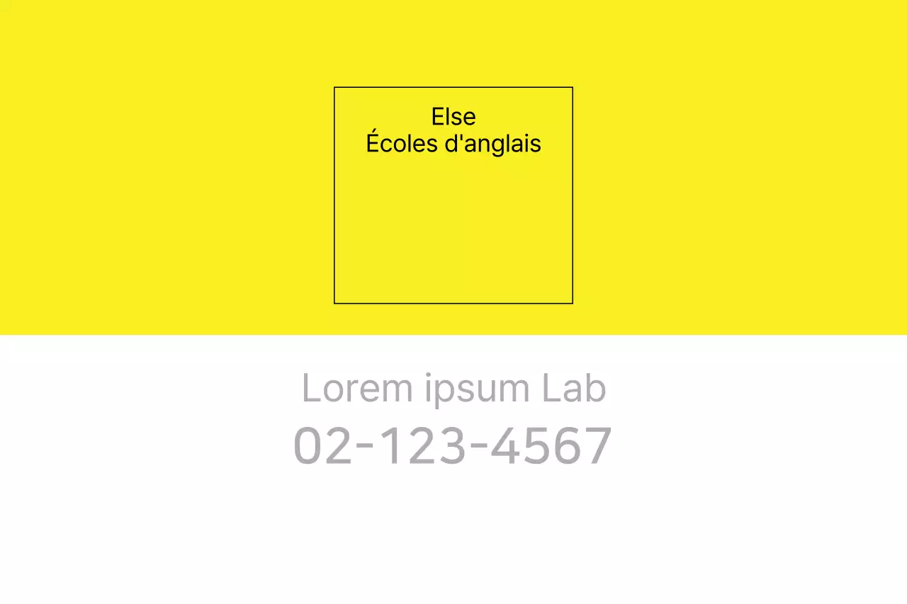 École d'anglais Elsevier