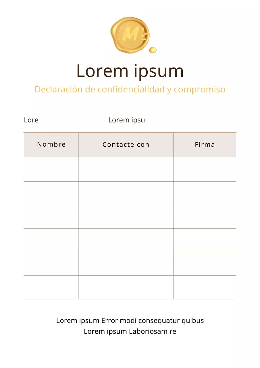 Cartel de precaución vintage de juego de escape en marrón